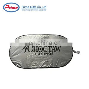 Single Panel Car Front Window Foldable Sunshade With Custom Logo thumbnail-3