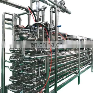 New Designed for SUS 304 Stainless Steel Automatic Commercial UHT Tubular Sterilizer for Fruit Juice thumbnail-2