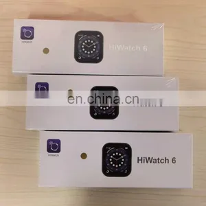Factory Direct 1.75 Inch Full Screen T500+ Hiwatch 6 Smart Watch Series 6 Reloj Iwo 11 12 13 Smartwatch pk W26 T500 thumbnail-1