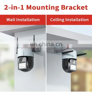 4K Security IP Network Camera 4X Zoom 5MP HD 3G 4G SIM CARD PTZ Outdoor Home Surveillance Cam 2MP CCTV Full Color Night Vision thumbnail-4