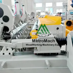 4FT Cast Body Plywood Core Veneer Rotary Spindleless Peeling-clipper Machine thumbnail-5