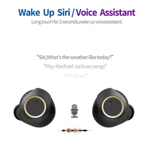 New Design Headphone Earphone W1S Mini Wireless Sport Earbuds thumbnail-2