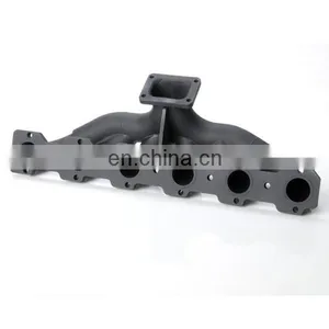 OEM China Professional Casting Cast Iron Diesel Engine Auto Parts Exhaust Manifold thumbnail-1