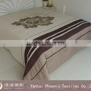 Taffeta Embroidery Twin Comforter Set thumbnail-1