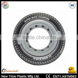 New Inflatable Pvc Tire Ring thumbnail-1