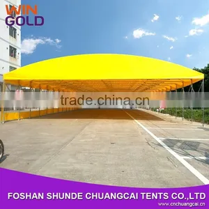 12m Folding Steel Structure Waterproof Canvas Portable Car Garage thumbnail-1
