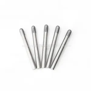 R4.7 Hemisphere Diamond Grinding Head Spiral Groove Design, Glass Fiber Drilling, Reaming and Trimming thumbnail-1