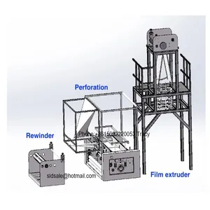 Mulch Film Punching Machine Nonwoven Fabric Perforation Machine thumbnail-3
