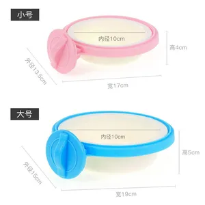 Manufacturer Detachable Hanging Pet Bowl Candy Color Lock-On Dual Feeder for Dog Cages Anti-Tip Stainless Steel Food & Water Dishes thumbnail-4