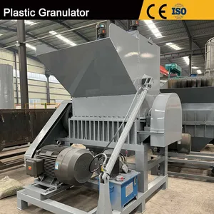 Recycling Plastic Film Bottle PP HDPE LDPE PE Plastic Granulator thumbnail-1