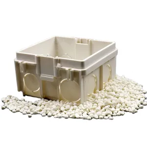 Plastic Raw Material PVC Compounds Granules for UPVC Junction Box Electrical Fitting Injection thumbnail-4