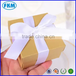 20xWedding Favors DIY Candy Cookie Gift Boxes Candy Box Chocolate Box W/Ribbon thumbnail-2