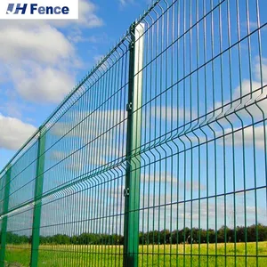 Customized 3D Panel Fence /China 3D Curved Welded Wire Mesh Fencing/3D V Profile Mesh Panels thumbnail-3