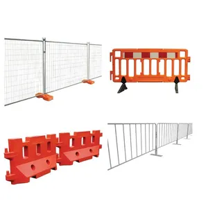 Outdoor Galvanized Australia Temporary Fence Panels Construction Site Fence for Sale thumbnail-4