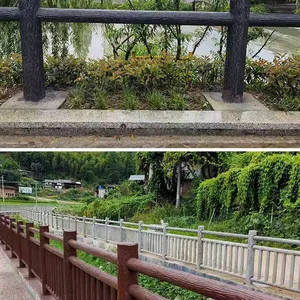 River Channel Cement Tree Stump Stones, Round Cement Tree Stumps, Special Cement Tree Stump Stones, Hengyusen thumbnail-4