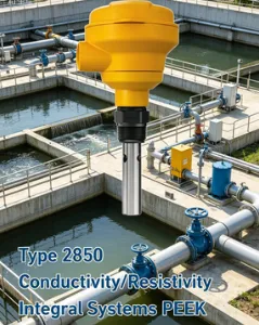 Type 2850 Integral Conductivity Sensor PEEK Inductive Conductivity Resistivity Sensor for Harsh Chemical Applications thumbnail-2