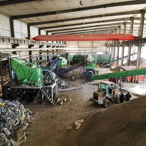 MSW Sorting Systems Post War Construction Solid Waste Drum Screening Machine EPC thumbnail-2