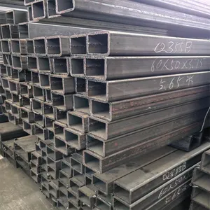 GB Standard Q235 Q355 Square Hollow Section Welded Square Tube With Complete Sizes thumbnail-4