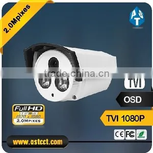 2.0MP Full HD 1080P TVI Video Output High Resolution Bullet Camera TVI Sony CMOS Sensor Color IR Mental Housing Bullet CCTV Came Quality Choice thumbnail-1