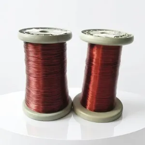 Polyurethane Enameled Copper Wire Heat Resistant Round Winding Wire for Household Appliance Fan Coil thumbnail-1