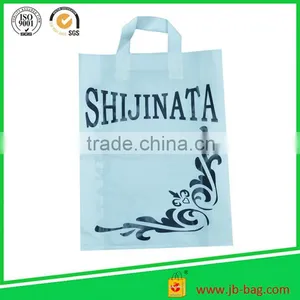 White Plastic Shopping Handle Bag for Snack Gift Pack thumbnail-6