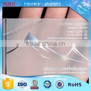 MDC31 13.56mhz Rfid Pvc 1K S50 Transparent Nfc Card thumbnail-5