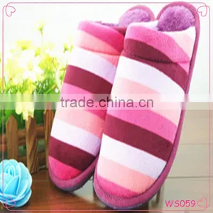 2015 Newest High Quality Cheap Indoor Cotton Soft Slippers for Women Korea Style Slippers Wholesale thumbnail-1