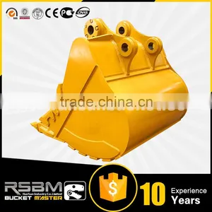 High Quality Wear Assistance HARDOX500 NM400 OEM Excavator Heavy Duty Bucket for 1-80t Excavator Quality Choice thumbnail-3