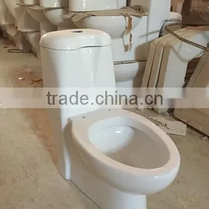 China Raindrop Shape in the Watertank High Quality One Piece Toilet thumbnail-1