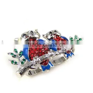 Newest Fashion Animal Two Finger Ring RP0375 thumbnail-1