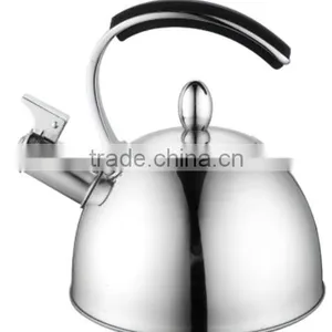 Alloy + Silicone Handle Stainless Steel Whistling Kettle 2.5 Litre thumbnail-1