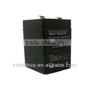 4V4.5AH Sealed Lead Acid Battery, Rechargeable Battery/UPS Battery/Solar Battery/Emergency Light Battery thumbnail-1