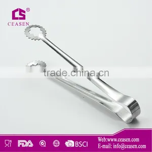 Kitchen Promotional Stainless Steel Oil Strainer Tongs Serving Tongs Supplier's Choice thumbnail-1