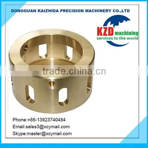 Brass Pipe Fitting Machined Parts From China Dongguan Supplier thumbnail-1