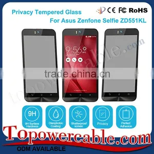 Privacy Anti-Spy Real Tempered Glass Screen Protector For Asus Zenfone Selfie Zd551Kl thumbnail-1
