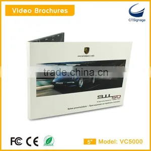 Customized 5 Inch Lcd Video Card With Multi Bottons thumbnail-4