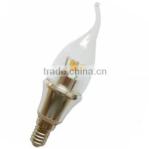 Energy Saving 3W Led Candle Light Lamp, 3w Led E12 Bulb Light Candle Lamp thumbnail-3