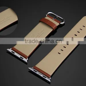 Fashion Series Genuine Leather Watch Band For IWatch Wrist Strap For 42MM Apple Watch MT-4302 thumbnail-6