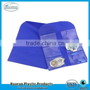 New PVC Organizer Display Bag, Plastic Bag With Pockets thumbnail-2
