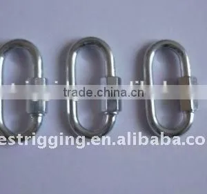 HIGH QUALITY ZINC PLATED MENTAL 15mm QUICK LINK thumbnail-6