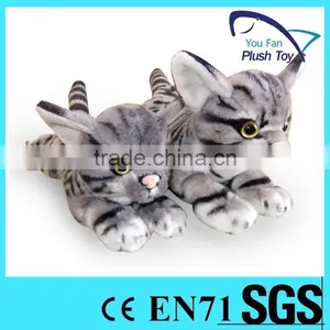 Lifelike Soft Stuffed Toys Plush Cat thumbnail-3
