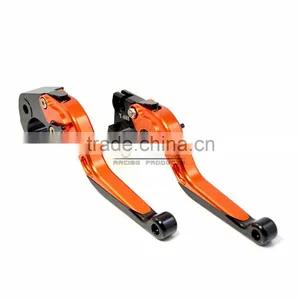 BJ-LS-001-F16/KL CNC Foldable Extendable Motorcycle Brake Clutch Lever for KTM DUKE 390 thumbnail-4
