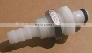 1/4" POM/EPDM Plastic Disconnector IM1604PH Male thumbnail-1