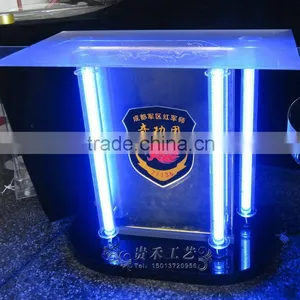 Cheap dj Light With LED Lights, Bar Table for Bar, Bar Club Furniture Blue Light thumbnail-5
