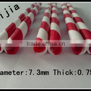 Manufacturer Direct Sale Striped Plastic Drinking Straw thumbnail-1