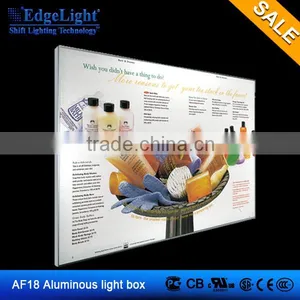 Life Span Above 50000h Single-sided Flexible Fabric AF18 Slim Light Box thumbnail-1