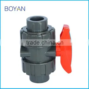 Chinese Supplier Plastic True Union Ball Valve For Irrigation Gray PVC Ball Valve thumbnail-2