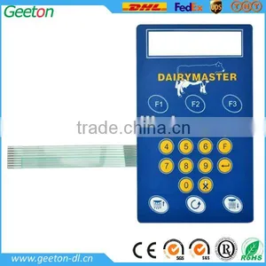 Polyester Tactile Transparent Window Thin Film Switches With PCB Circuit thumbnail-1