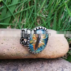 2015 New Coming High Quality Tiger Eye Ring for Wholesale thumbnail-6
