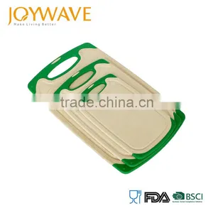 2016 New Design Bamboo Fiber Rice Husk Fibre Cutting Boards Chopping Board Cutting Board Set thumbnail-1